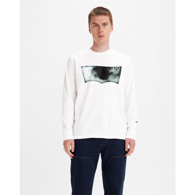 l/s relaxed distorted batwing t-shirt