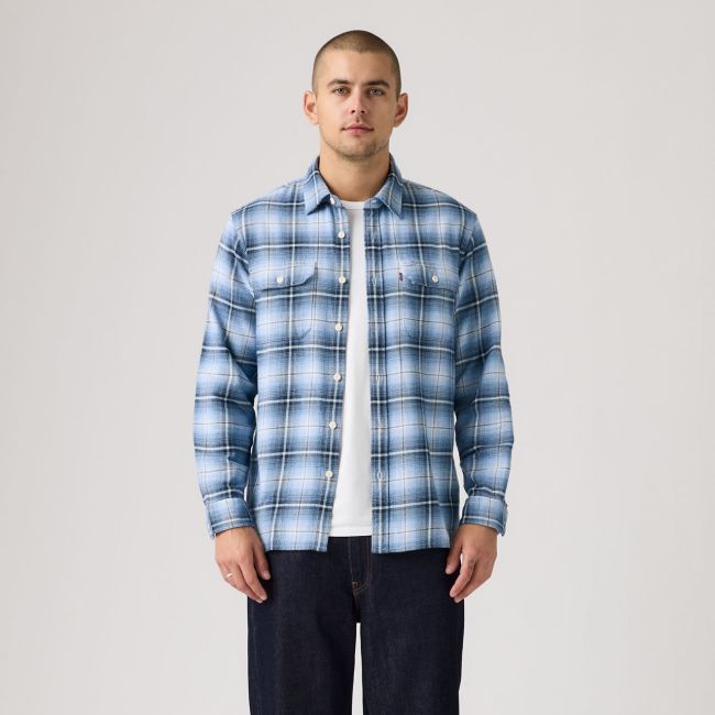 l/s jackson madhu plaid worker shirt Madhu plaid allure