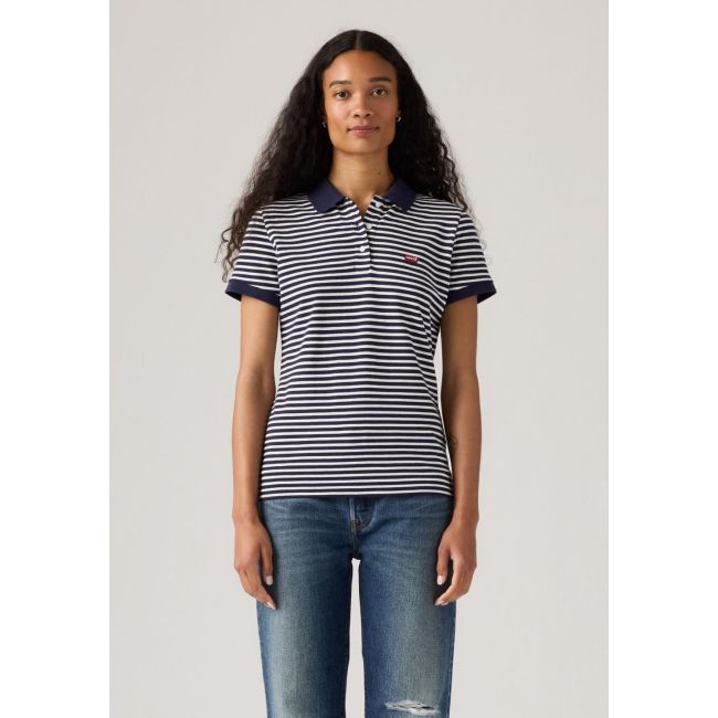 marigold stripe housemark polo