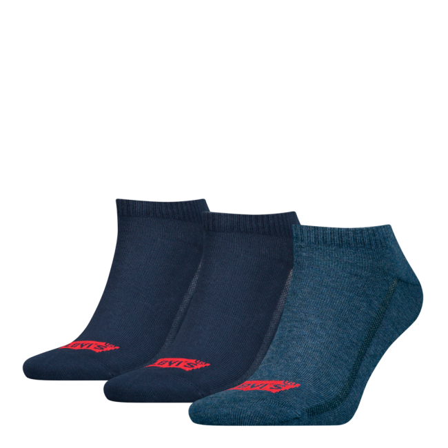 low cut batwing logo recycled cotton 3-pack sneaker