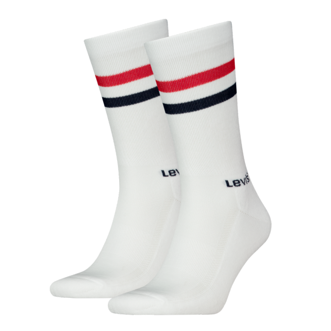 regular cut sport stripe 2-pack sock