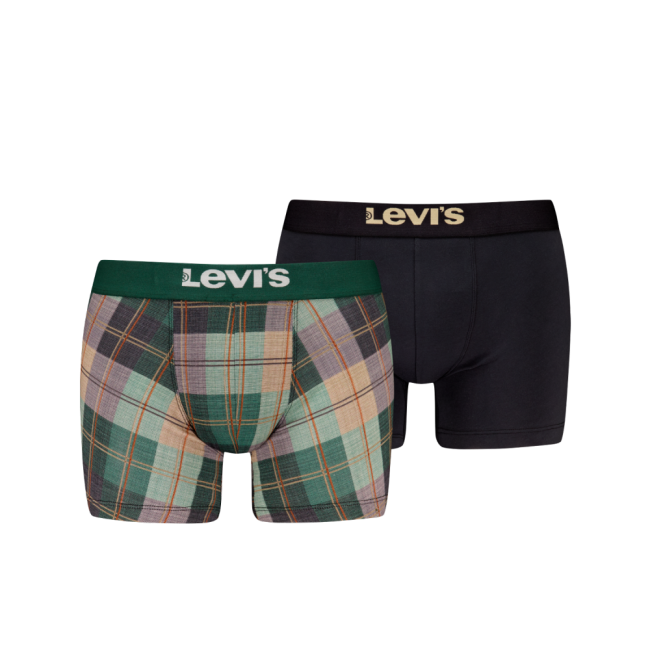 plaid aop 2-pack boxer