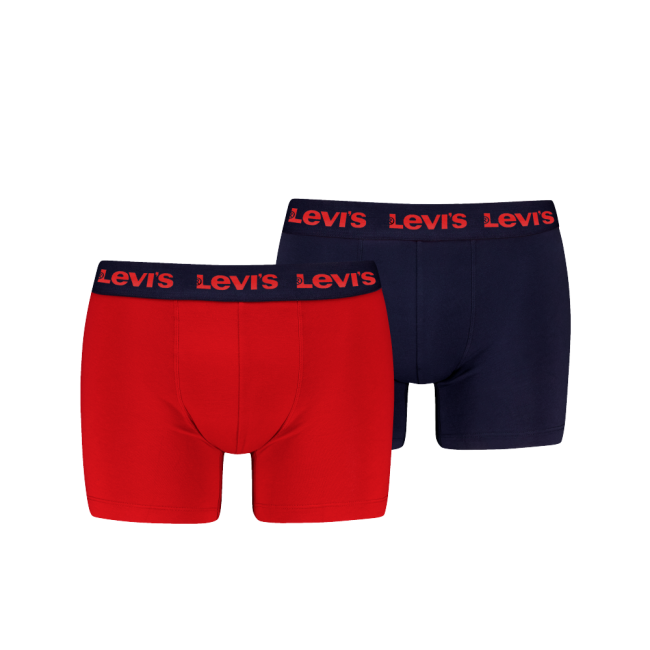 repeat logo 2-pack boxer Red combo
