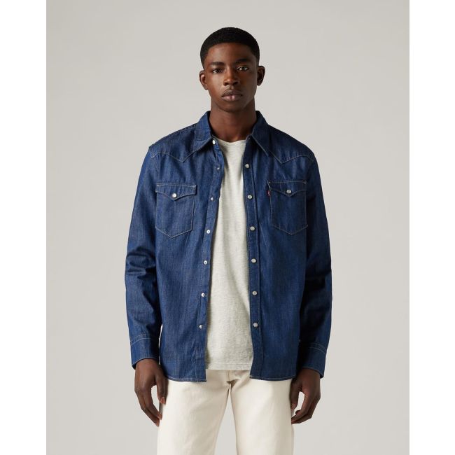 l/s barstow western standard denim shirt 8,75oz