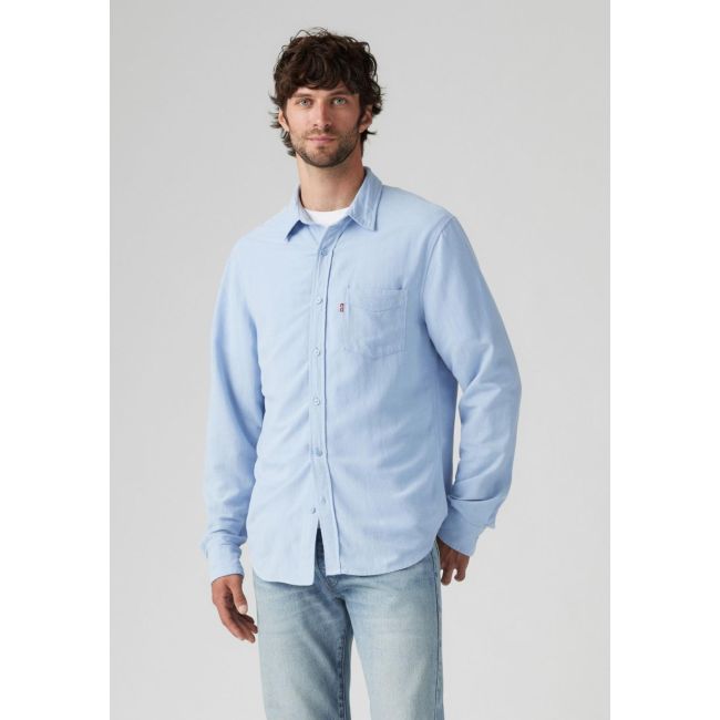 l/s sunset 1 pocket linen standard shirt