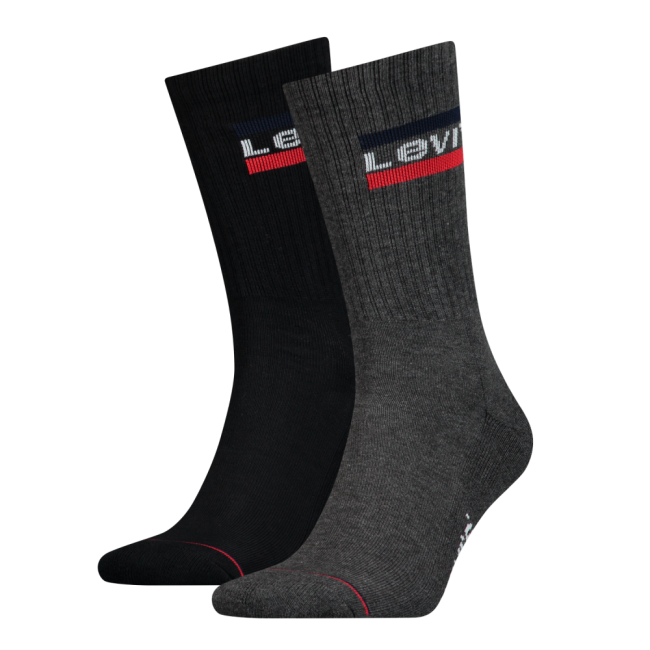 regular cut sprtwr logo 2-pack sock