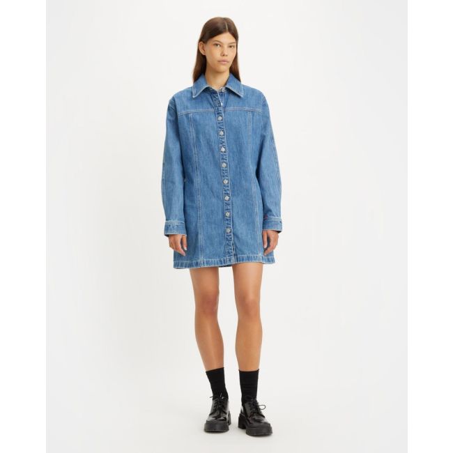 shay denim dress 12,1oz