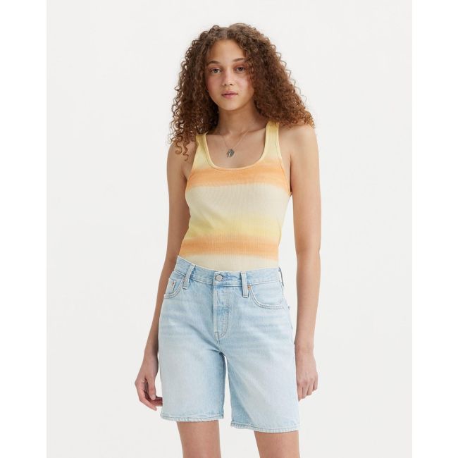 classic fit stripe tank top