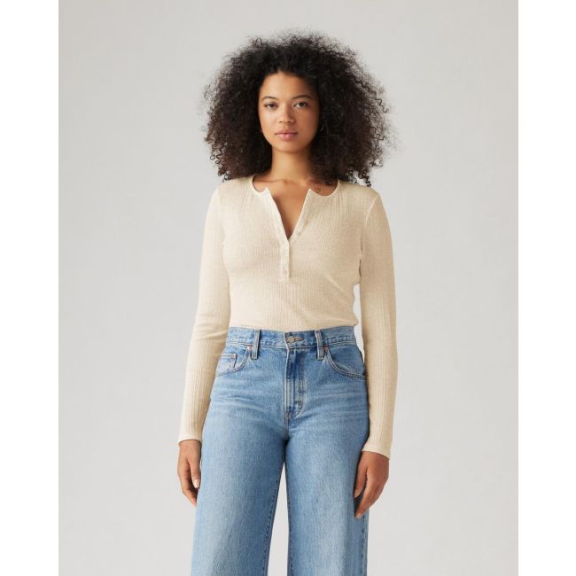 l/s dry goods vacationer tee Oatmeal heather