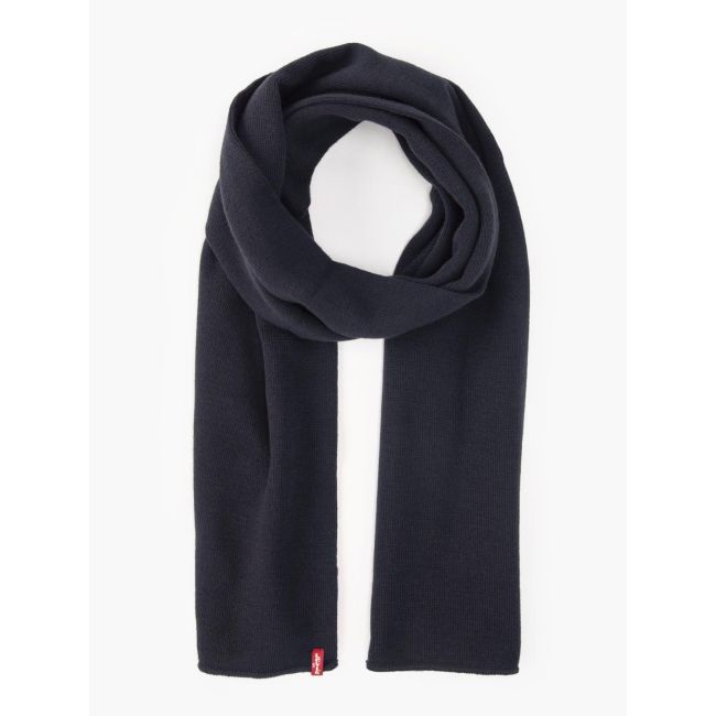 limit scarf Navy blue