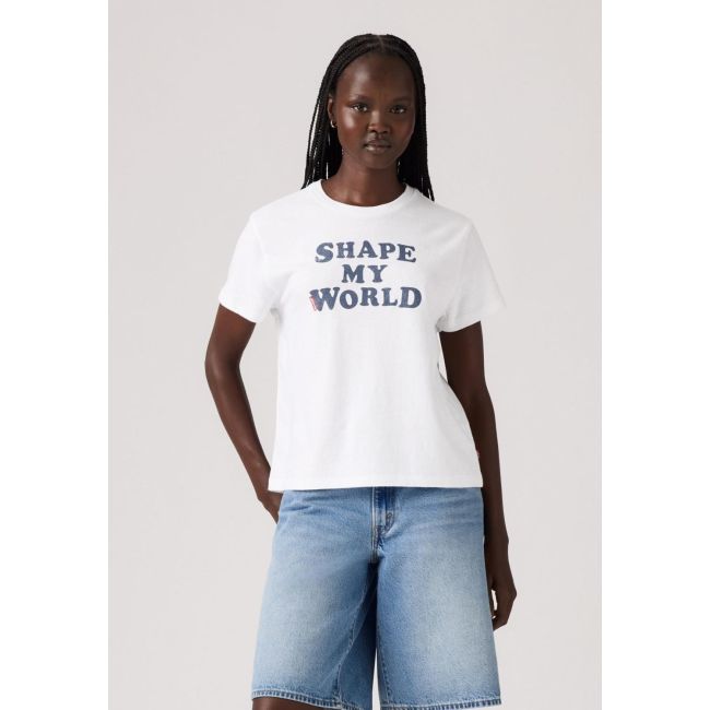 shape my world classic tee Shape my world bright white