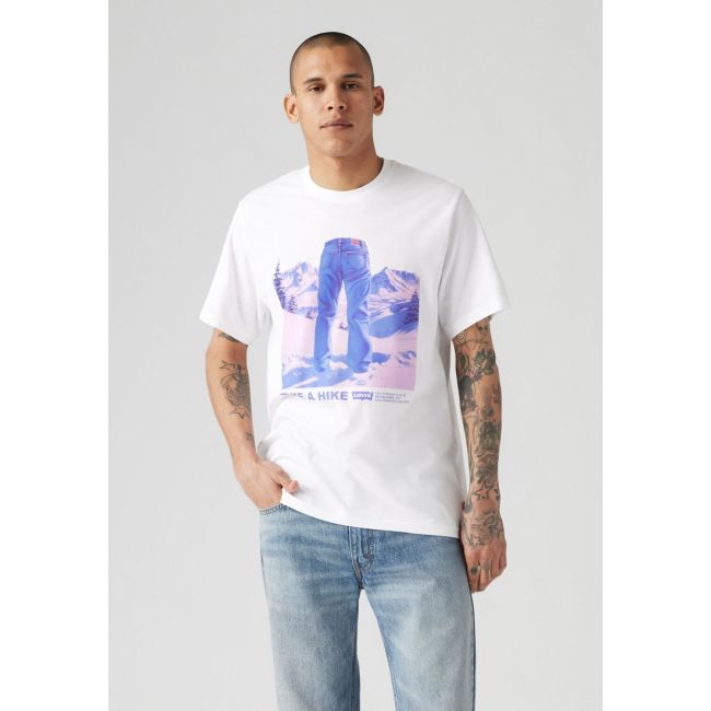 brin take a hike relaxed t-shirt Brin take a hike white