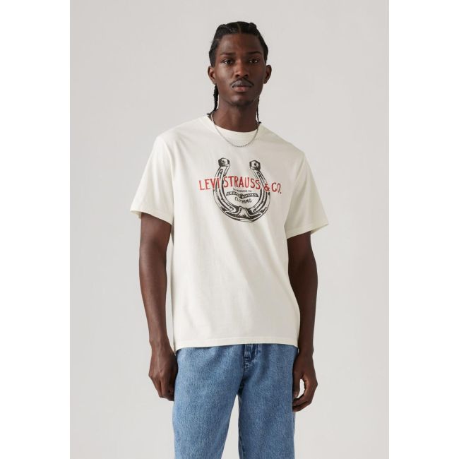 horseshoe relaxed t-shirt Horseshoe egret