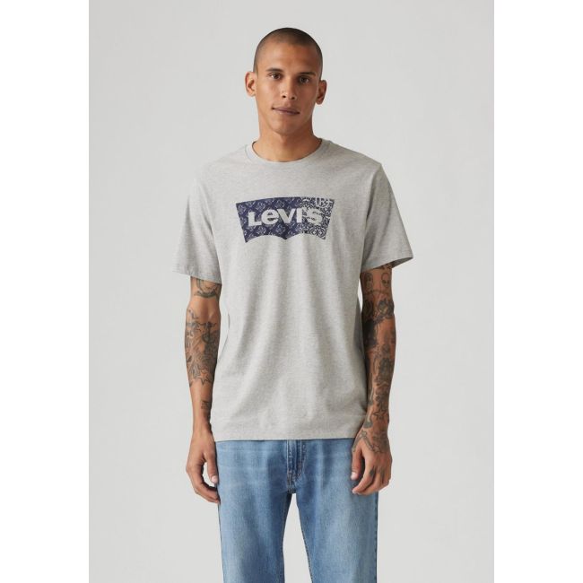 batwing bandana fill t-shirt Heather grey