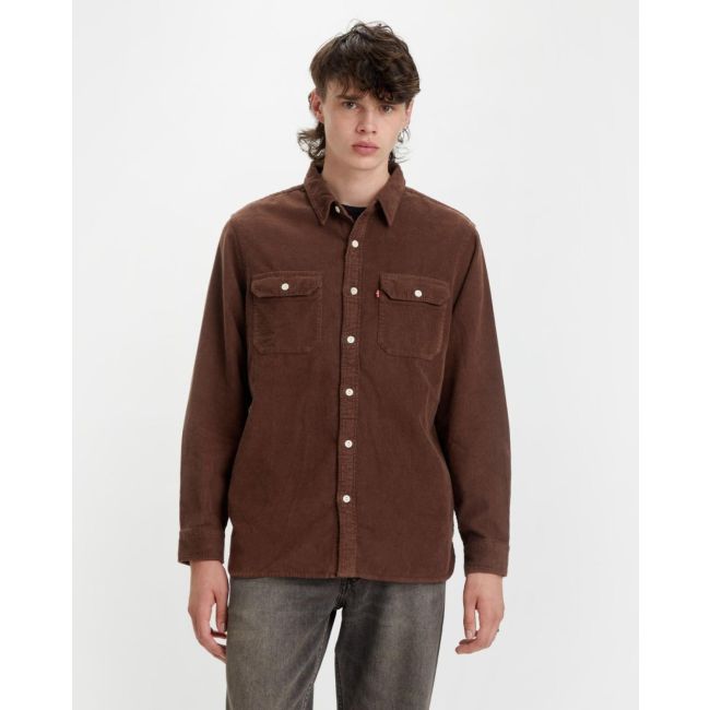 l/s jackson gd worker shirt Shaved chocolate