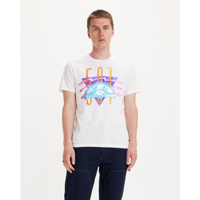 501 logo vw t-shirt 501 logo vw white