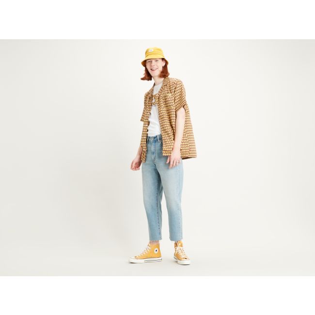 s/s cubano shirt Poudretteite blue print