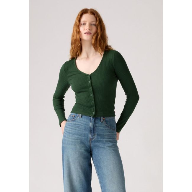 l/s muse tee Mountain view rib