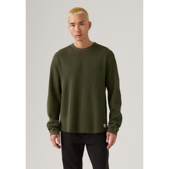 l/s relaxed thermal t-shirt Garment dye duffel bag