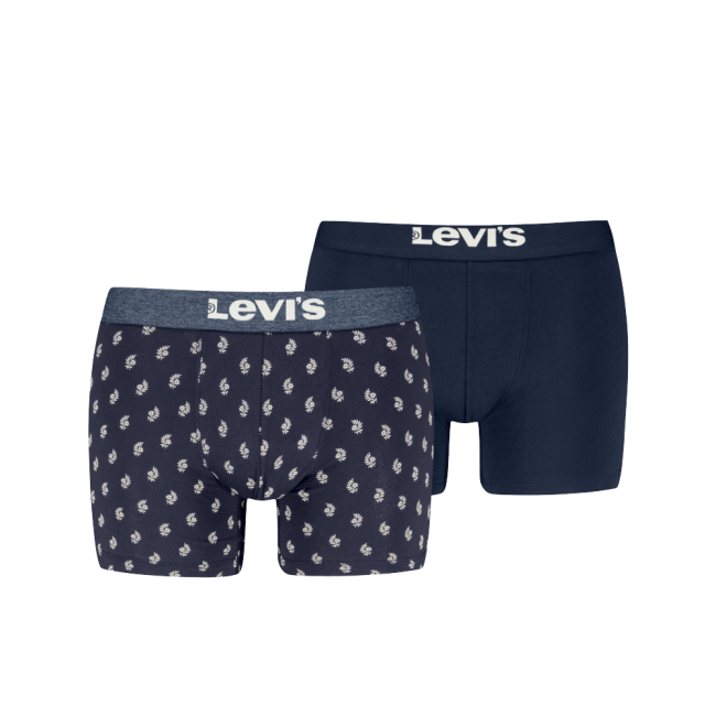 denim geo 2-pack boxer Navy combo