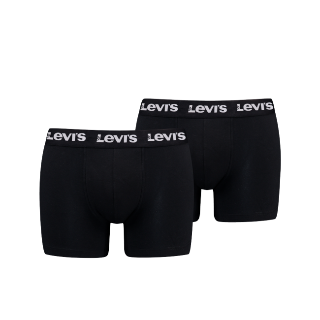repeat logo 2-pack boxer Black combo