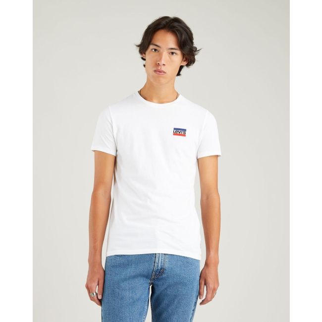 sportswear logo slim t-shirt White