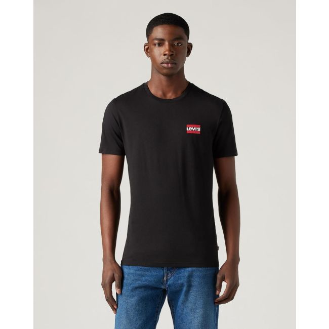 sportswear logo slim t-shirt Black