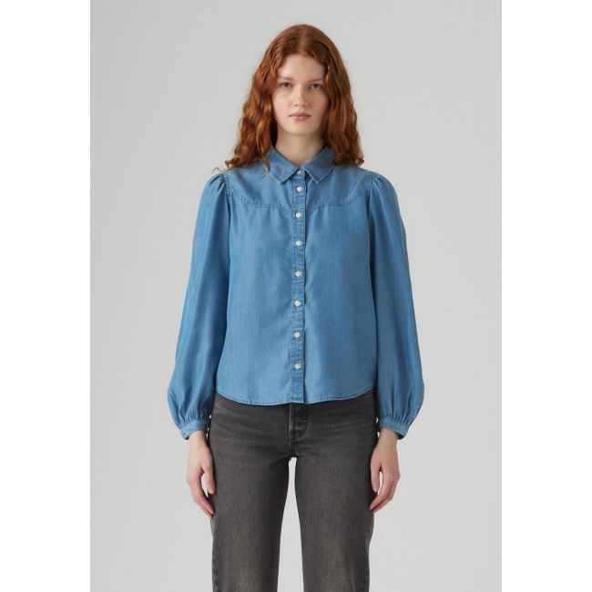 l/s journey western fashion shirt Bright mid stone