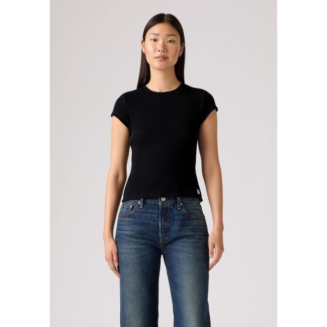 dry goods waffle cap tee Anthracite night