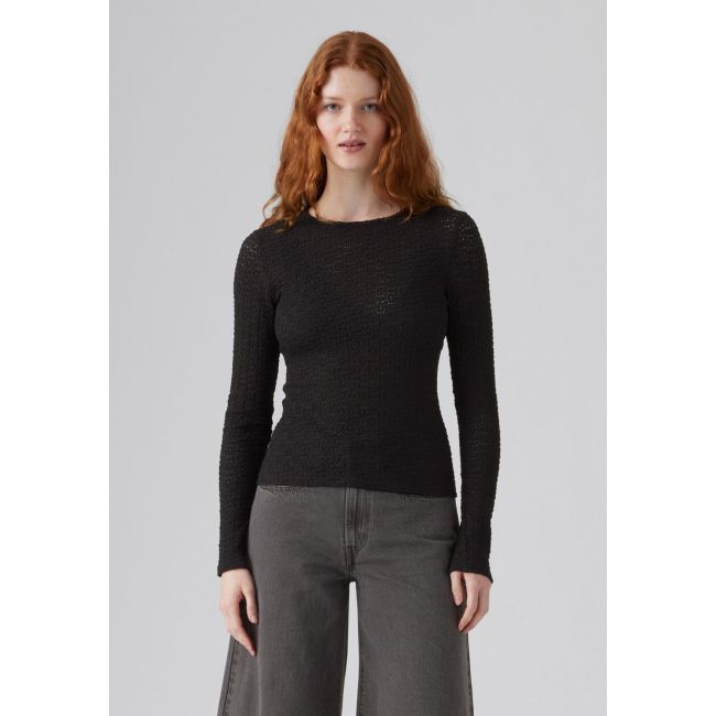 l/s anika crew top Anthracite night