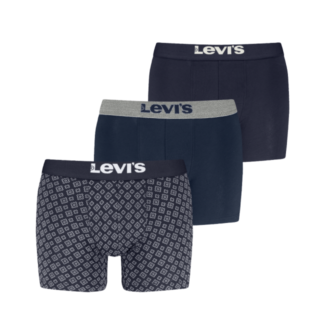 denim 3-pack boxer giftbox Navy combo