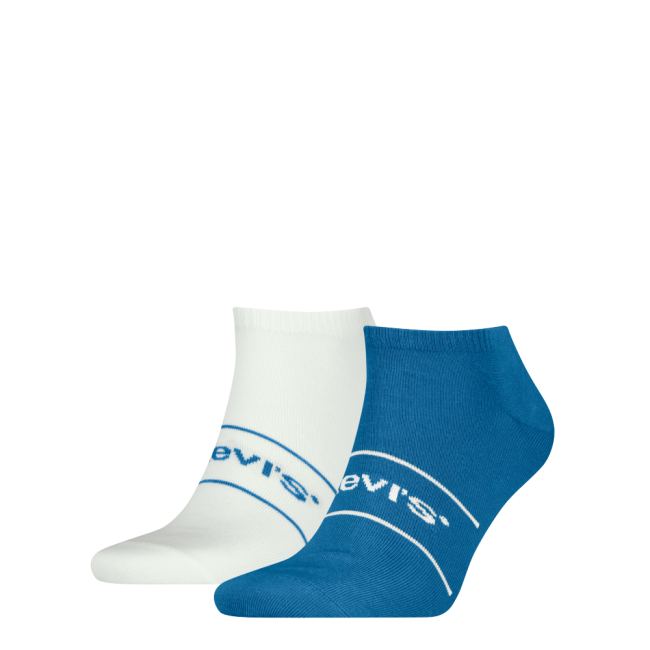 low cut sport 2-pack sneaker Blue/white