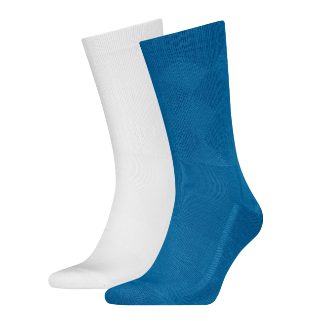 reg cut argyle crew 2-pack sock Blue/white