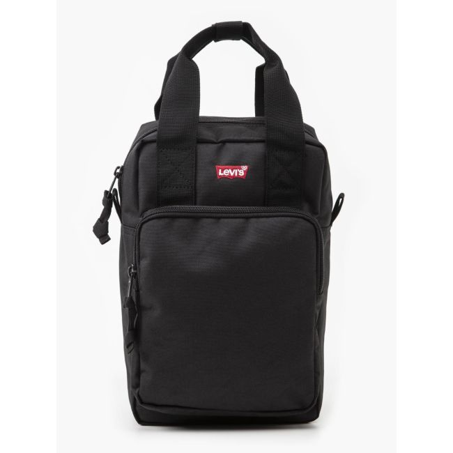 mini L-backpack Regular black