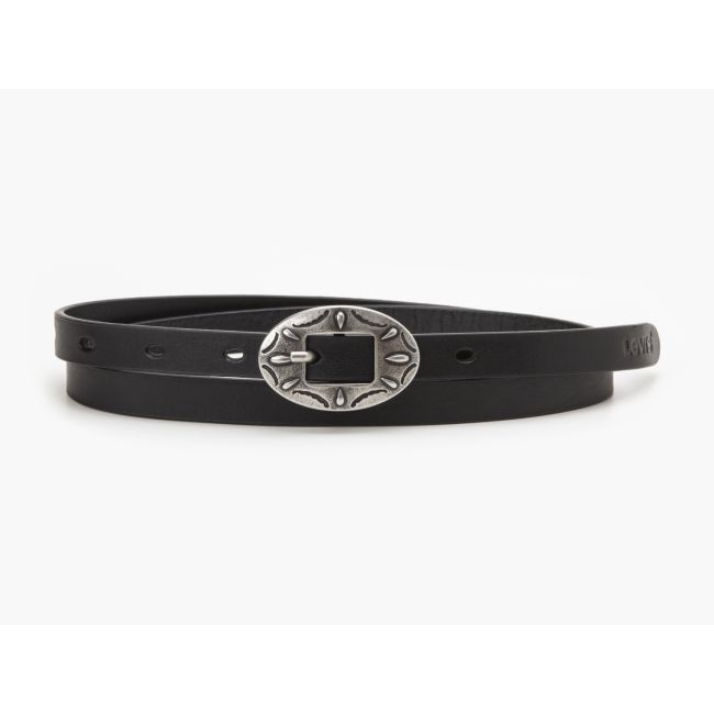 mini western belt Regular black