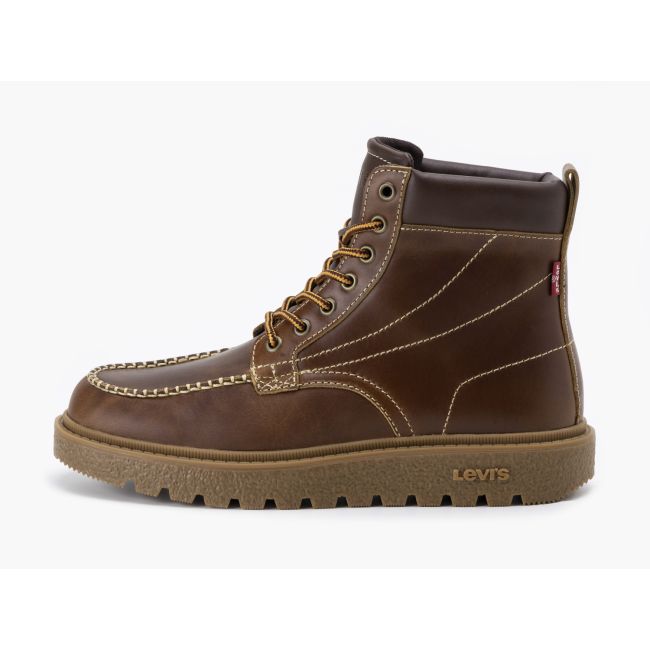 abner red tab boots Cognac