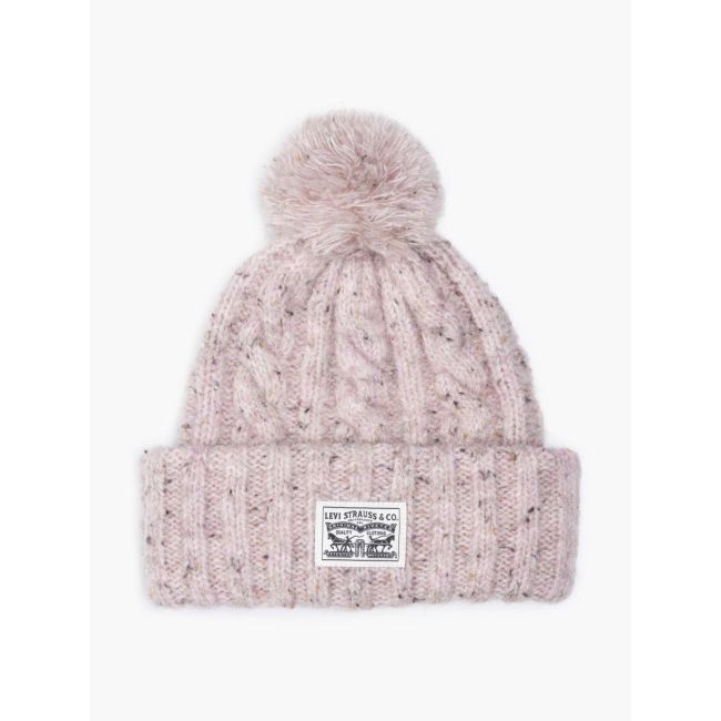 backpatch pom beanie Light pink