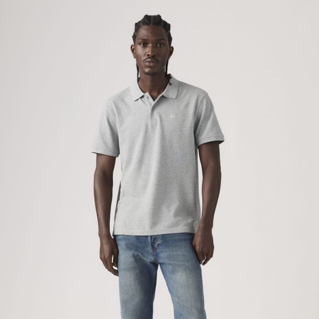 levis original polo Mid tone grey heather