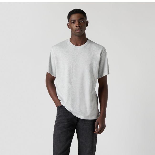 ng essential t-shirt Light gray htr bros