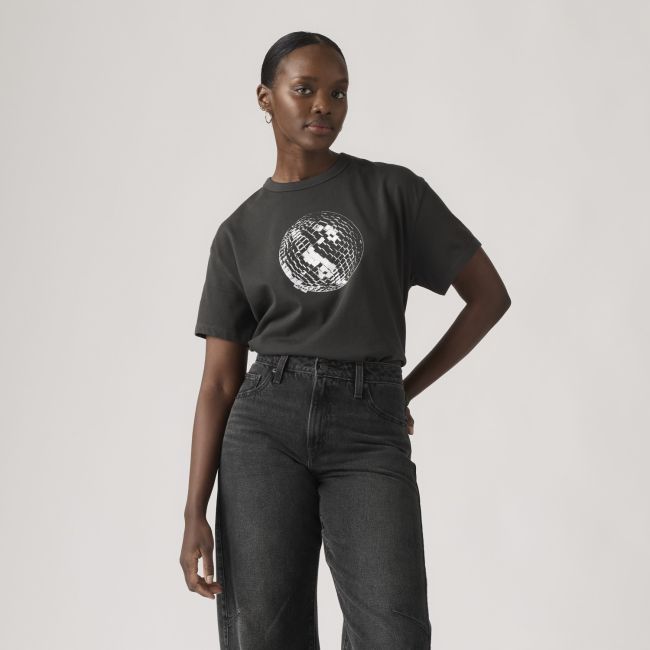 disco ball vintage tee Disco ball pirate black