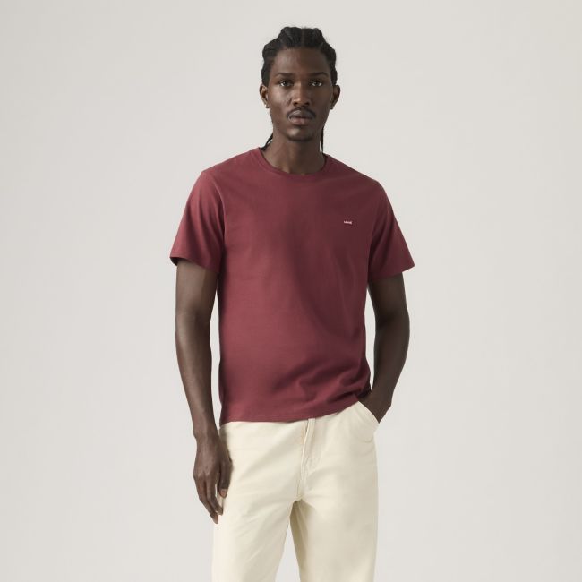 original housemark t-shirt Oxblood red