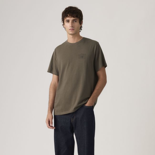levi´s american legend 6 logo relaxed fit t-shirt Maitake