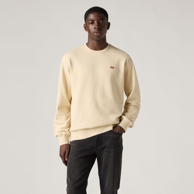 original crew hm sweatshirt Fog french terry