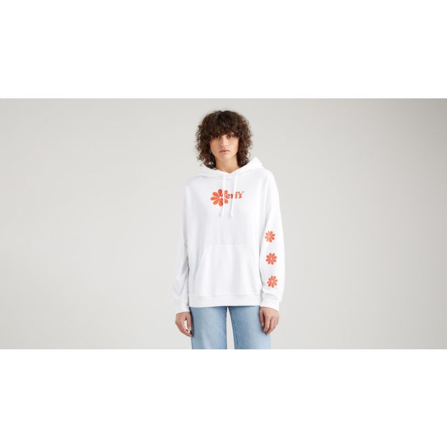 poster logo daisy rider hoodie Poster logo daisy white