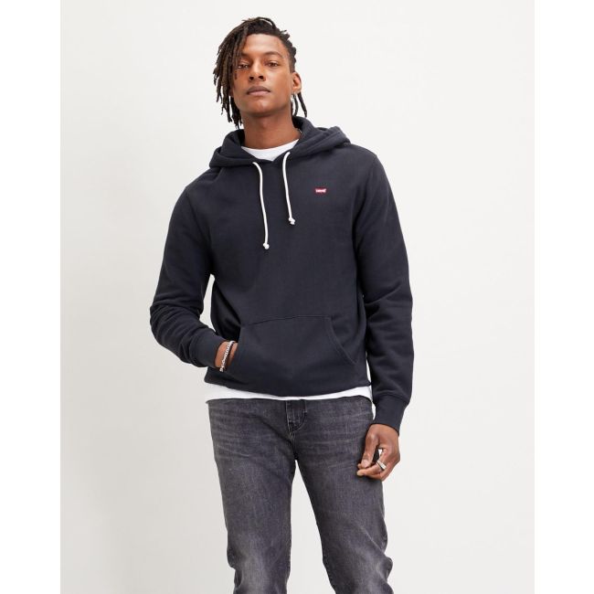 small logo original hoodie Mineral black