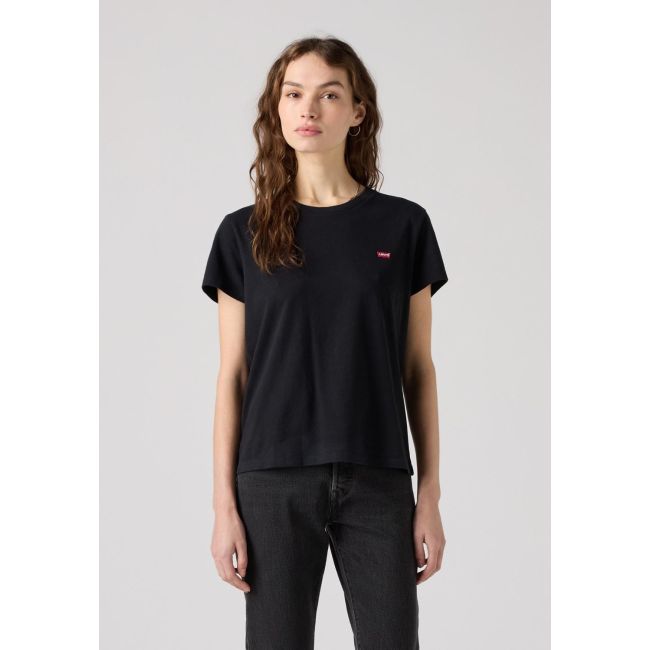 chest hit logo tee Mineral black