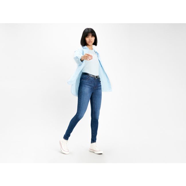 720 high rise super skinny hyper stretch 13oz Echo storm