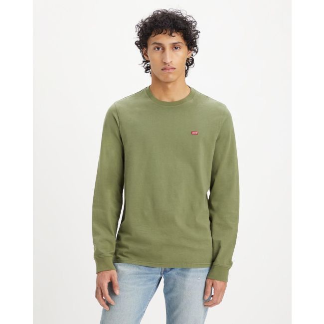 l/s original housemark t-shirt Bluish olive