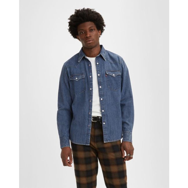 l/s barstow western standard denim shirt 8,75oz Lower haight