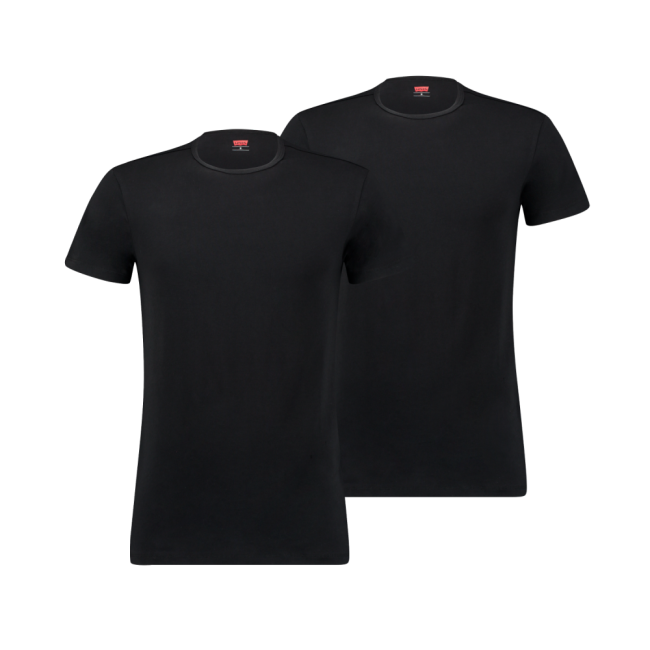 solid crew 2-pack t-shirt Jet black
